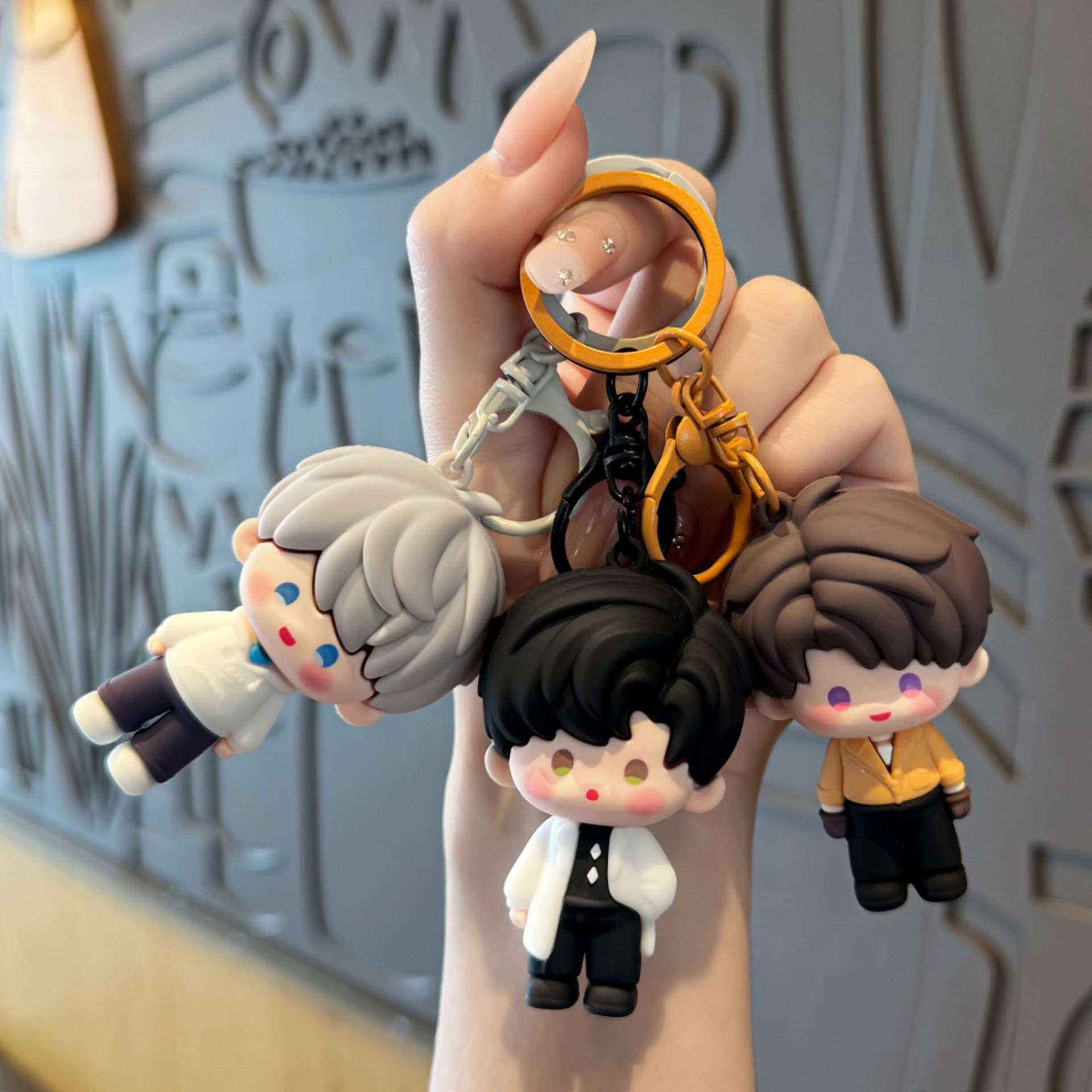 Resin Art Toys - Breloczek z figurką Love and Deepspace