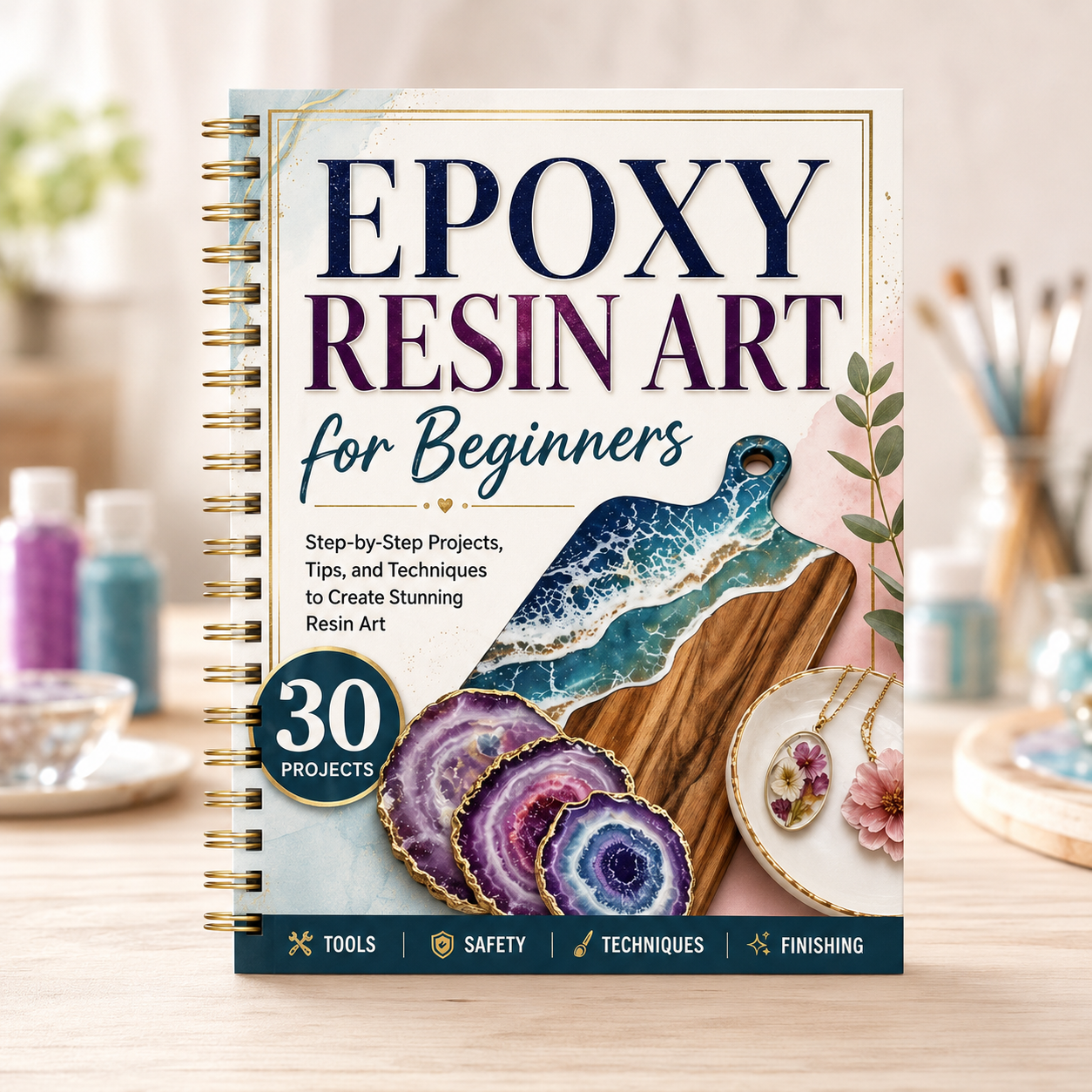 Resin Art Guide Free - Sztuka z żywicy epoksydowej dla początkujących: