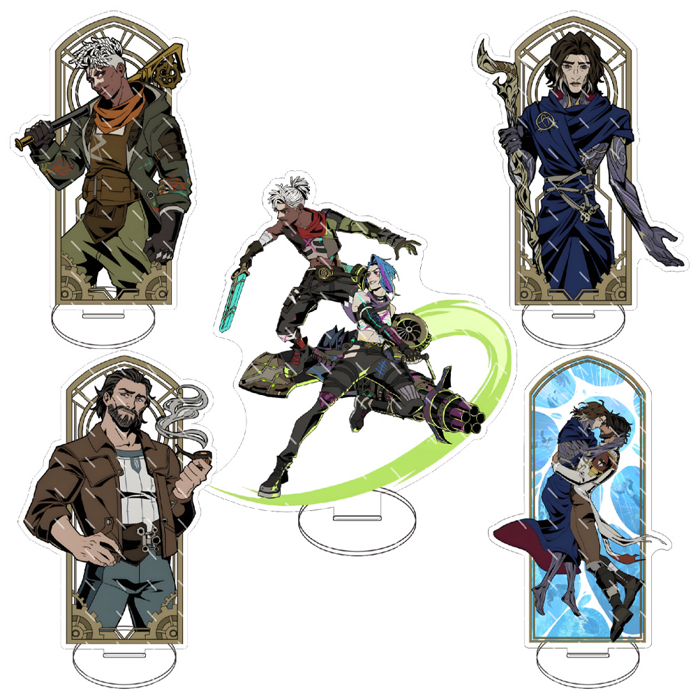Resin Art Toys - Arcane: League of Legends Akrylowa Podstawka