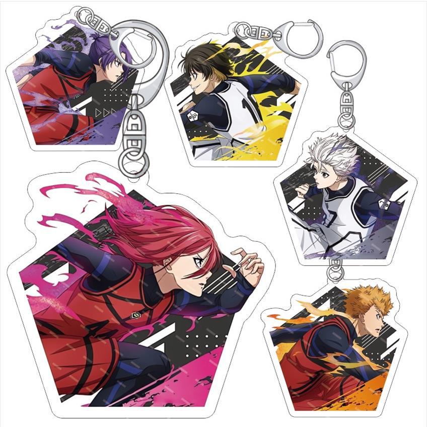 Resin Art Toys - Anime Blue Lock Akrylowy Brelok Dziewczyna