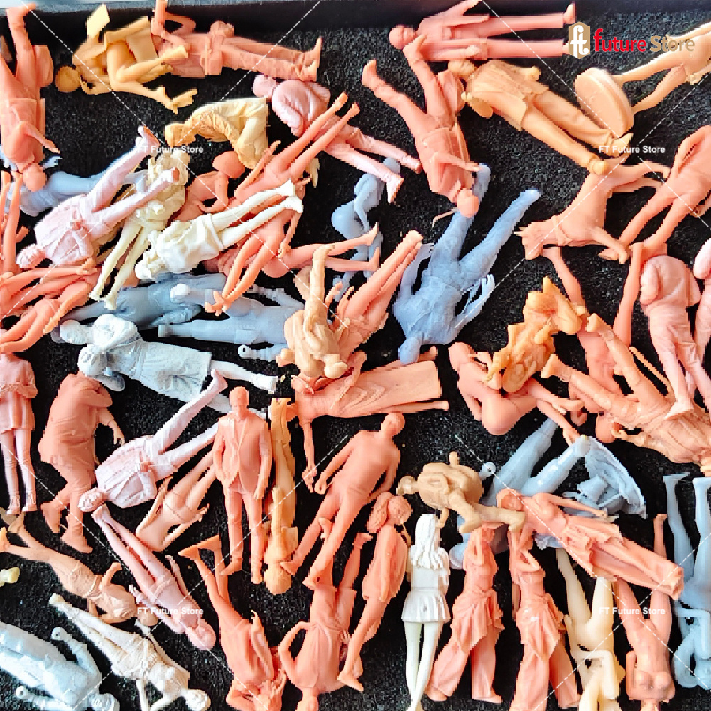 Resin Art Toys - DIY Blind Box 5/10 szt./zestaw Niepomalowane