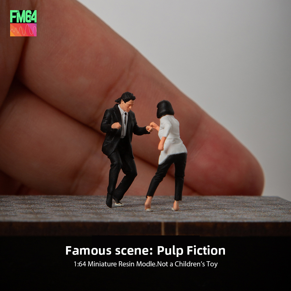 Resin Art Toys - Kicarmod 1/64 Pulp Fiction Seria Postaci