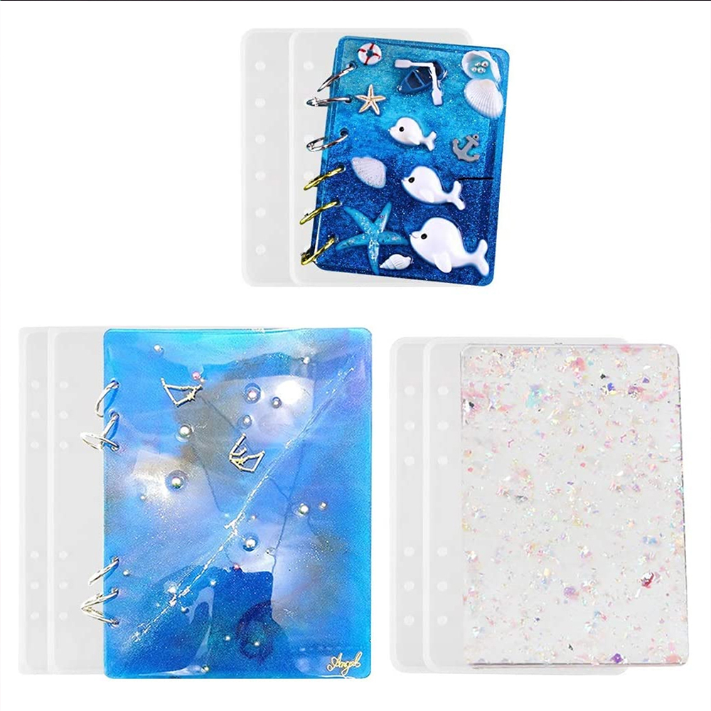 Resin Art Made Simple Book - Notatnik silikonowe formy do żywicy A5