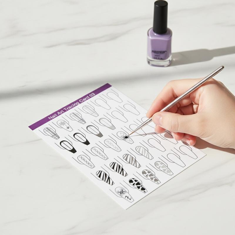 Resin Art Guide Free - 10 szt. Papier do ćwiczeń zdobienia