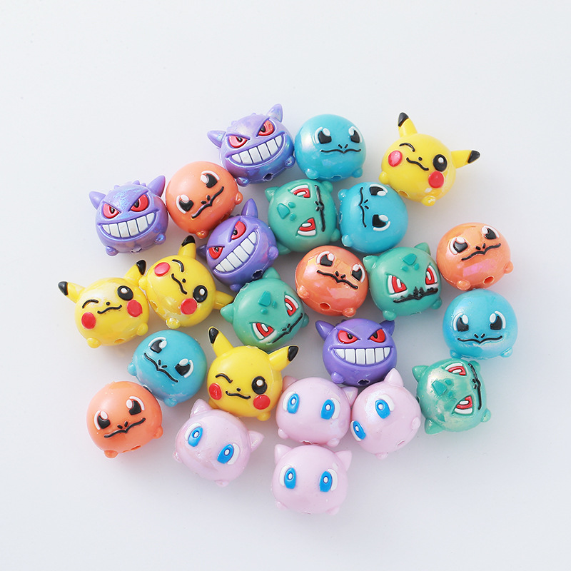 12 szt. Koraliki Pokémon DIY P – Resin Art Toys recenzja i cena