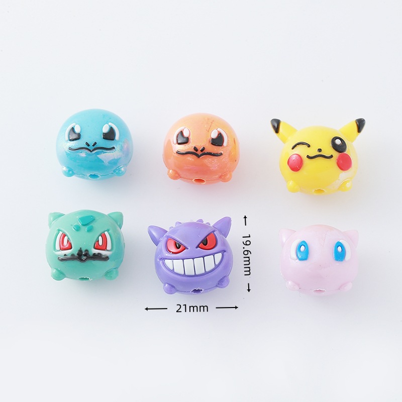 12 szt. Koraliki Pokémon DIY P – Resin Art Toys recenzja i cena