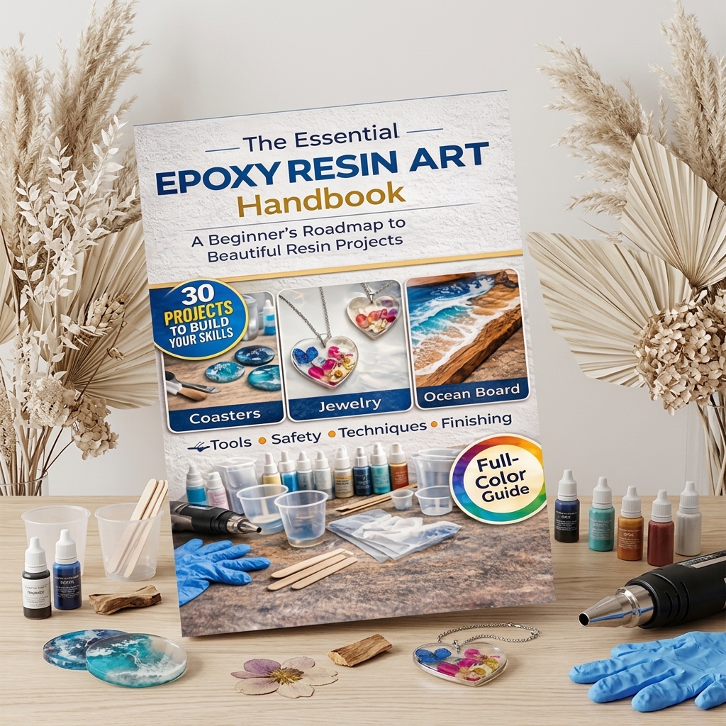 Podręcznik do tworzenia sztuki – Resin Art Guide Free recenzja i cena