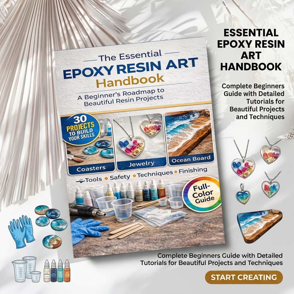 Podręcznik do tworzenia sztuki – Resin Art Guide Free recenzja i cena
