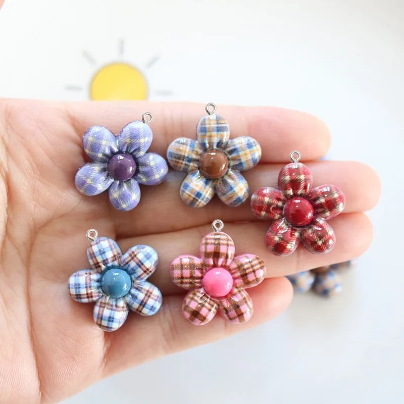 10 szt. Słodkie kwiatowe zawie – Resin Art Keychain recenzja i cena