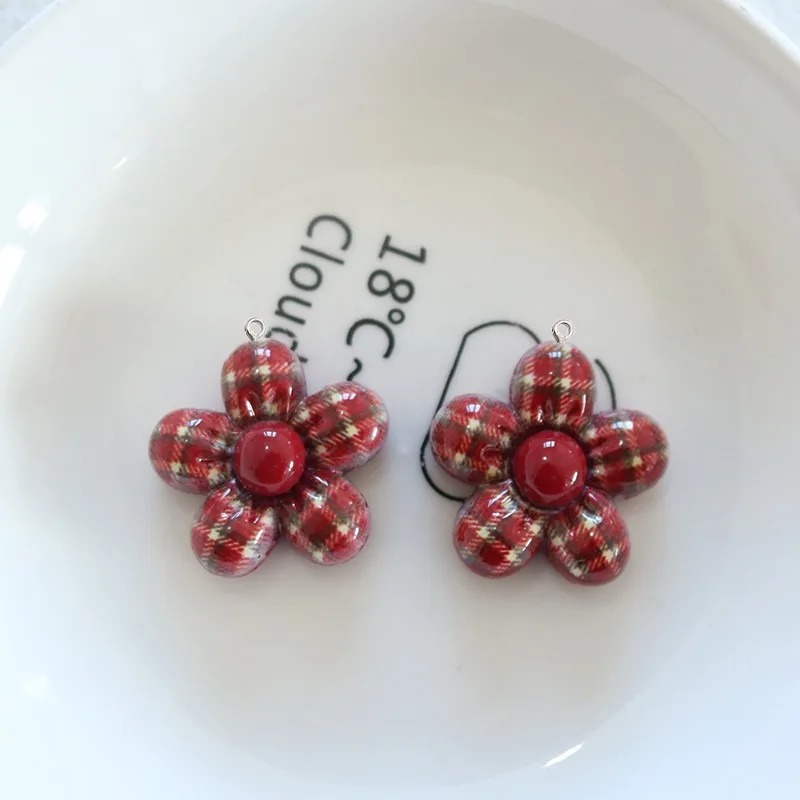 10 szt. Słodkie kwiatowe zawie – Resin Art Keychain recenzja i cena