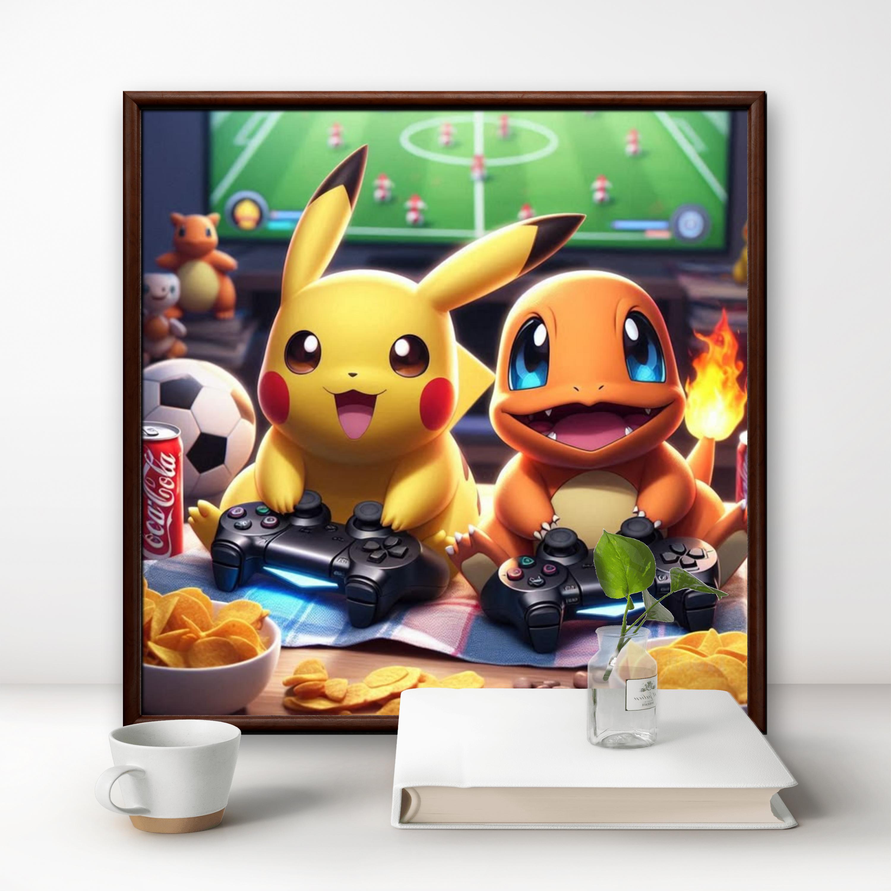 2025 Nowy Popularny Pikachu An – Resin Art Canvas recenzja i cena