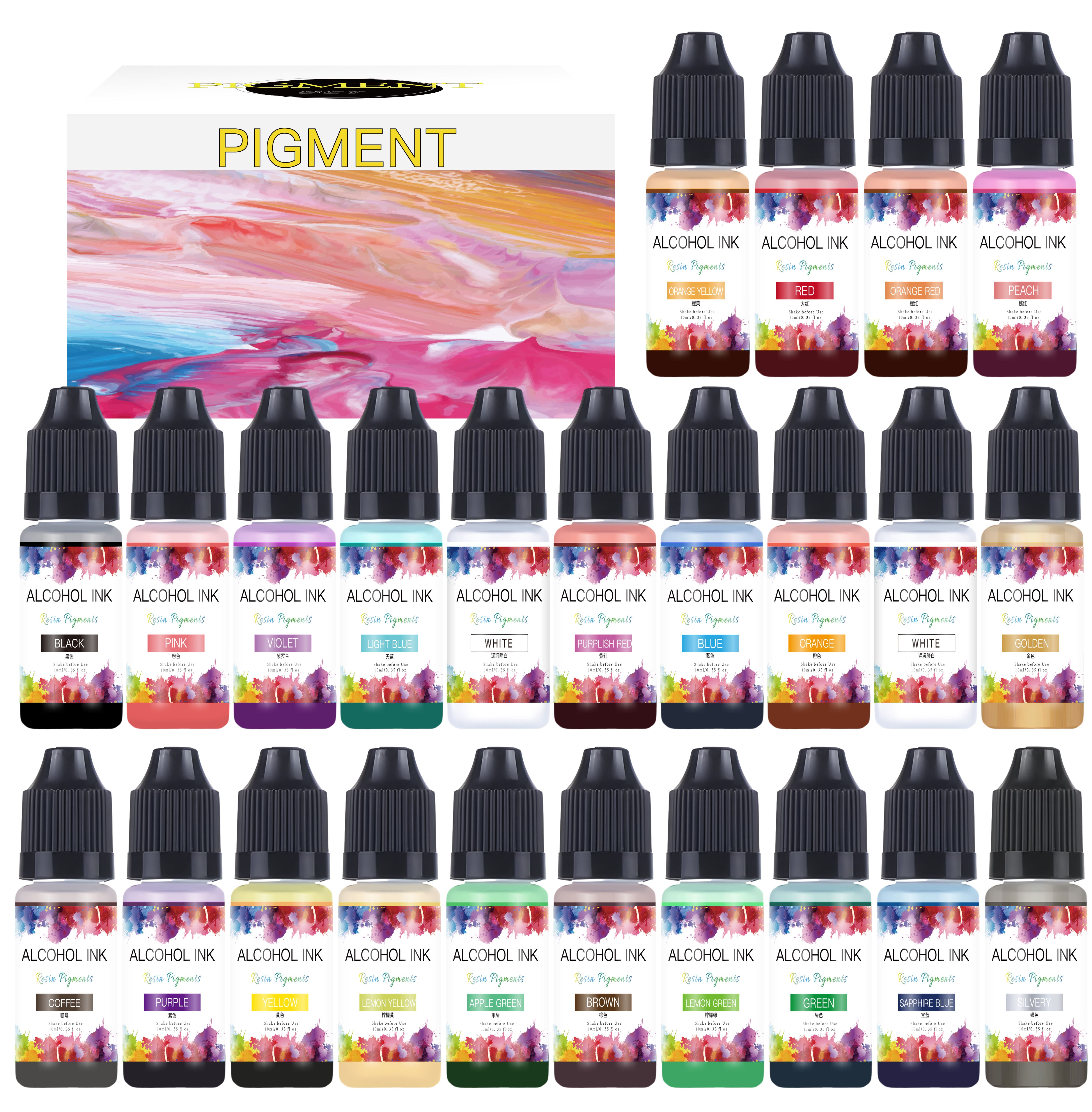 10ml Atrament alkoholowy Art Ż – Resin Pigment Alcohol Ink recenzja i cena