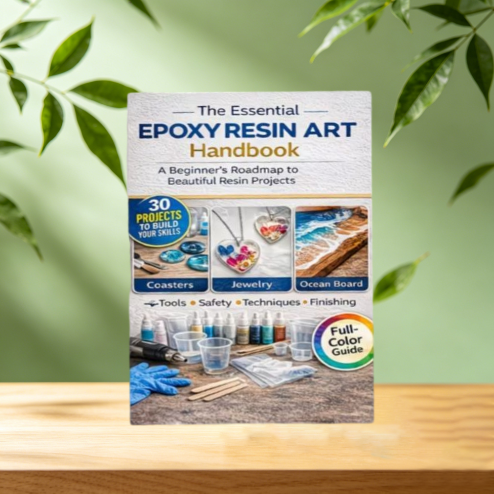 Podstawowy przewodnik po sztuc – Resin Art Guide Free recenzja i cena