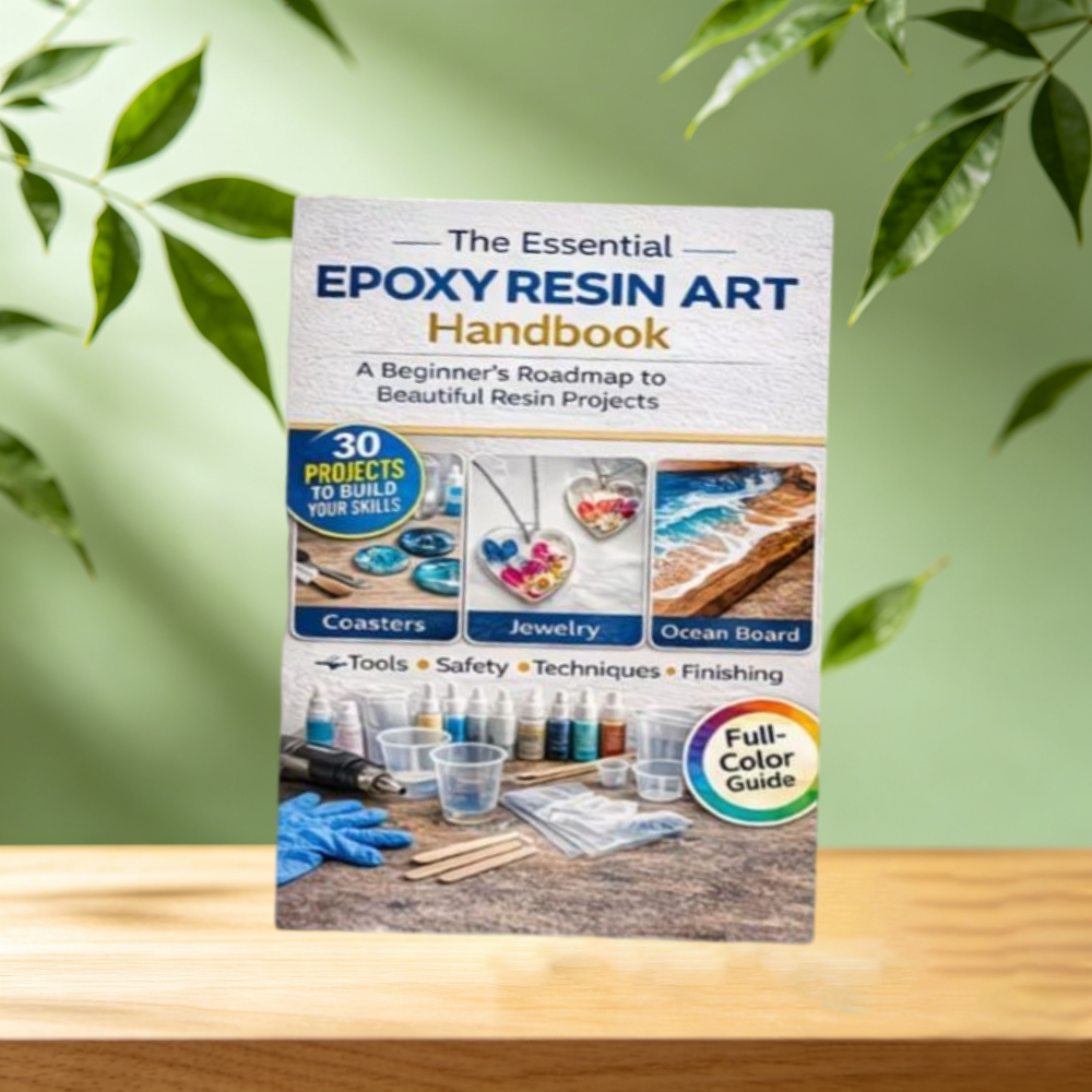 Podstawowy przewodnik po sztuc – Resin Art Guide Free recenzja i cena