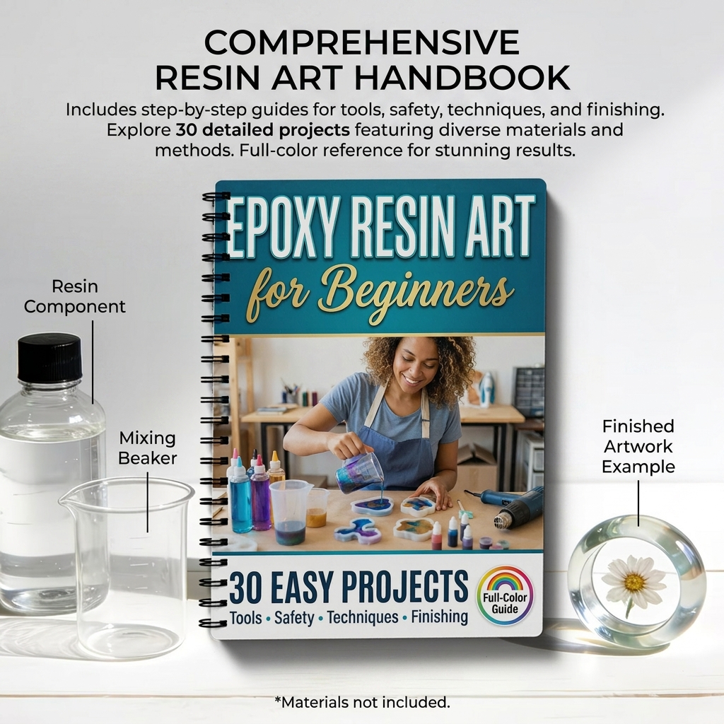 Podręcznik do tworzenia sztuki – Resin Art Guide Free recenzja i cena