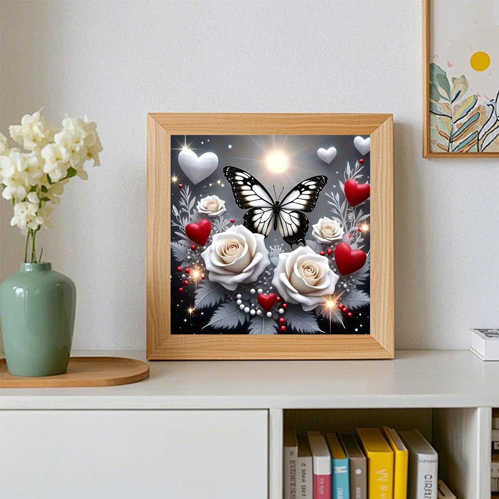 1 szt. bezramkowa mozaika diam – Resin Art Canvas recenzja i cena