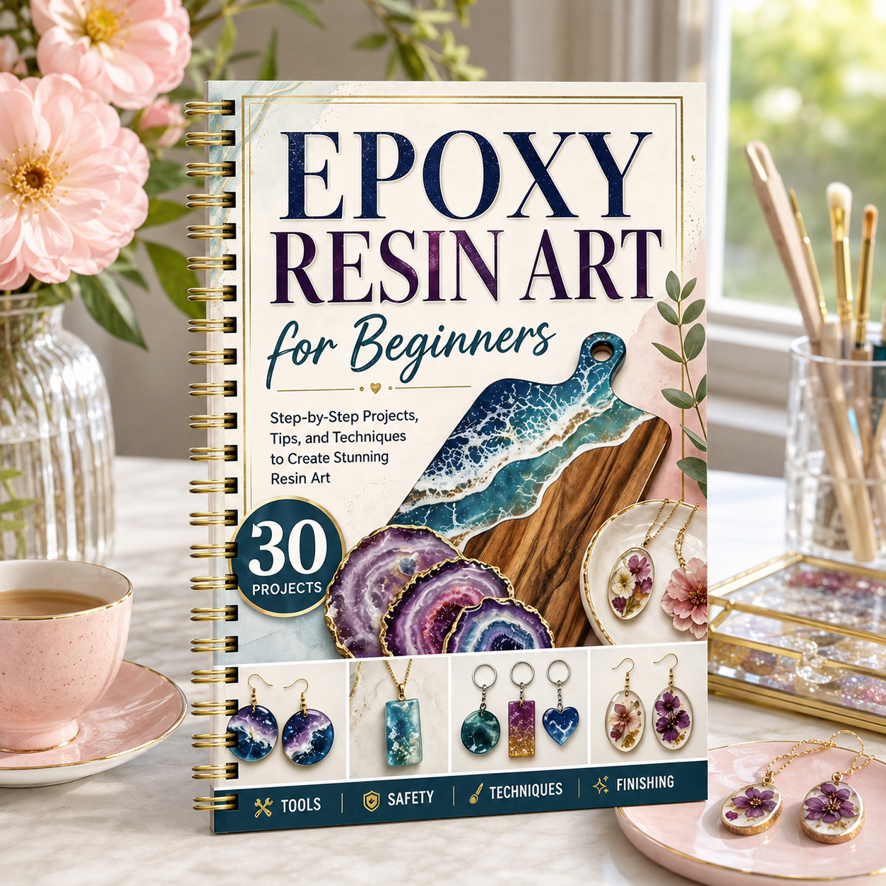 Sztuka z żywicy epoksydowej dl – Resin Art Guide Free recenzja i cena