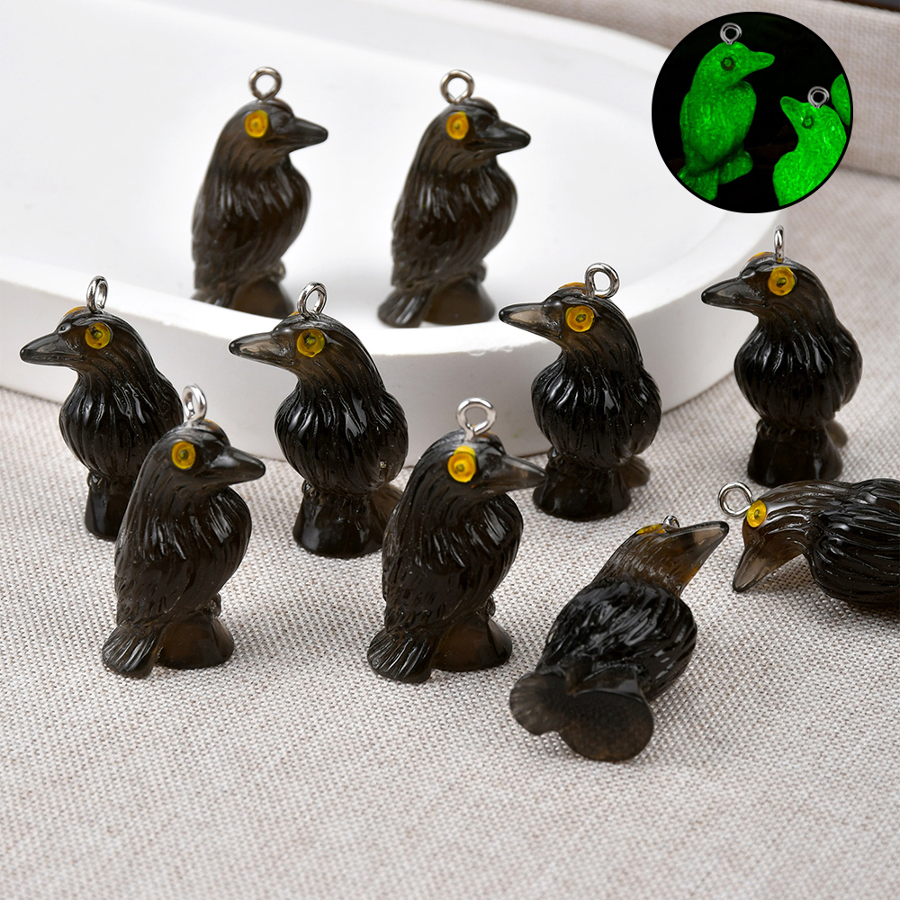 10 szt. Czarne zawieszki z żyw – Resin Art Keychain recenzja i cena