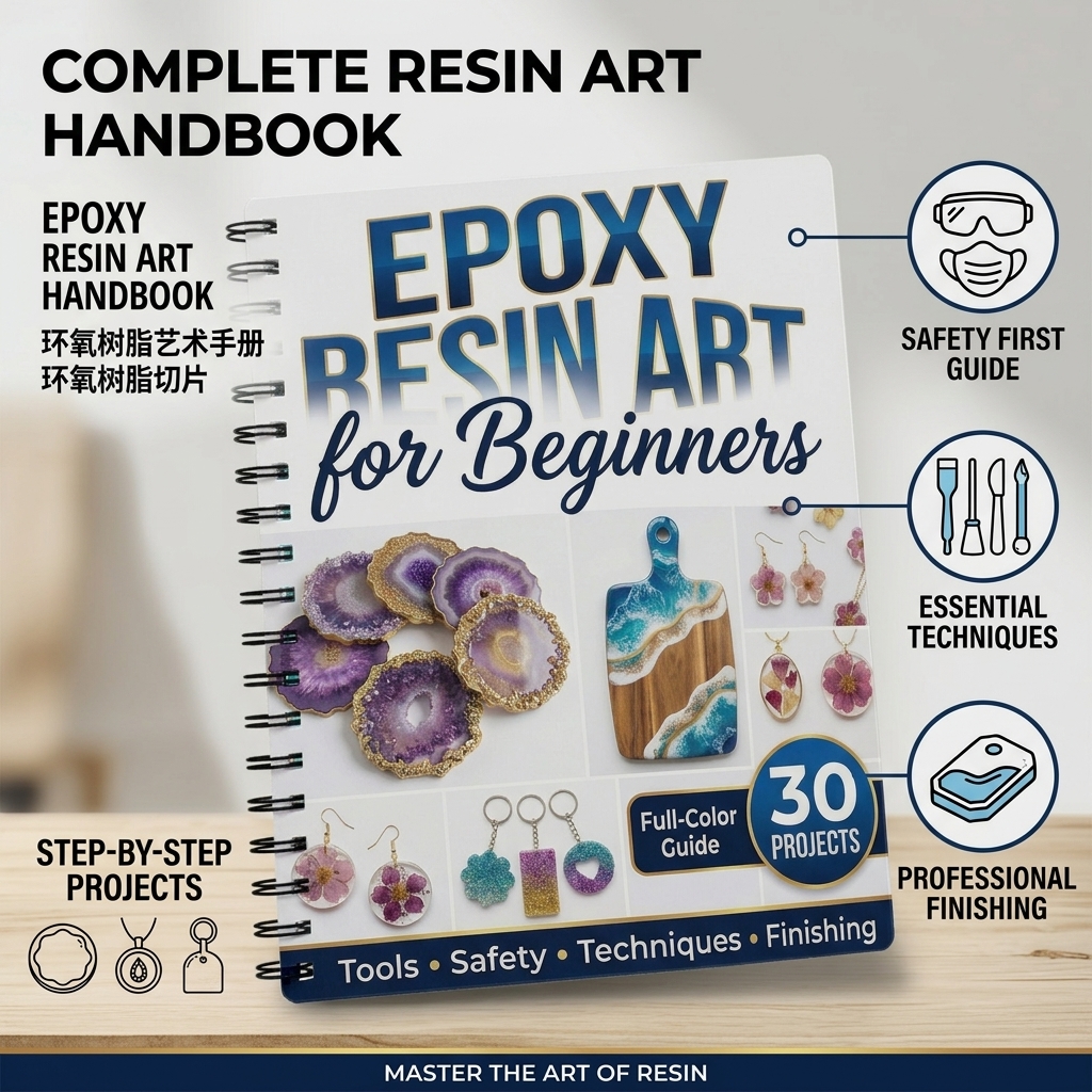 Podręcznik do tworzenia sztuki – Resin Art Guide Free recenzja i cena