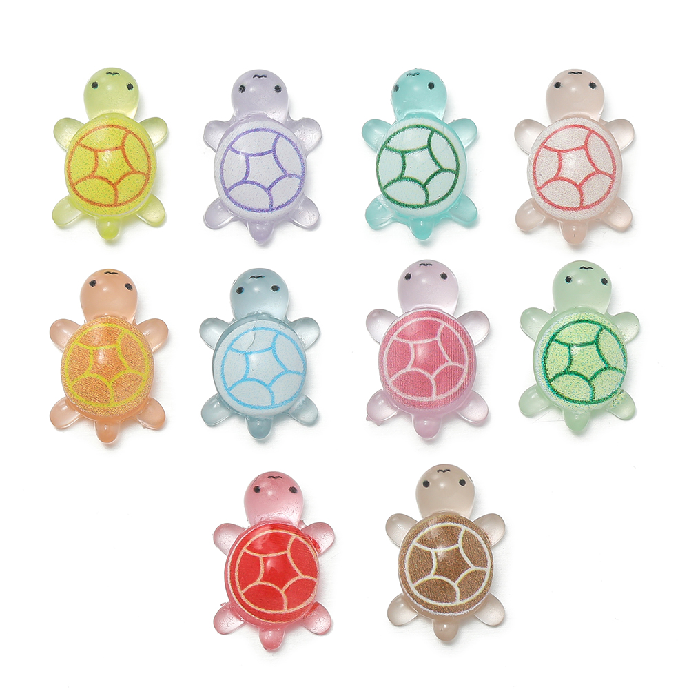 10 sztuk/partia Mini Żółwie Mo – Resin Art Keychain recenzja i cena