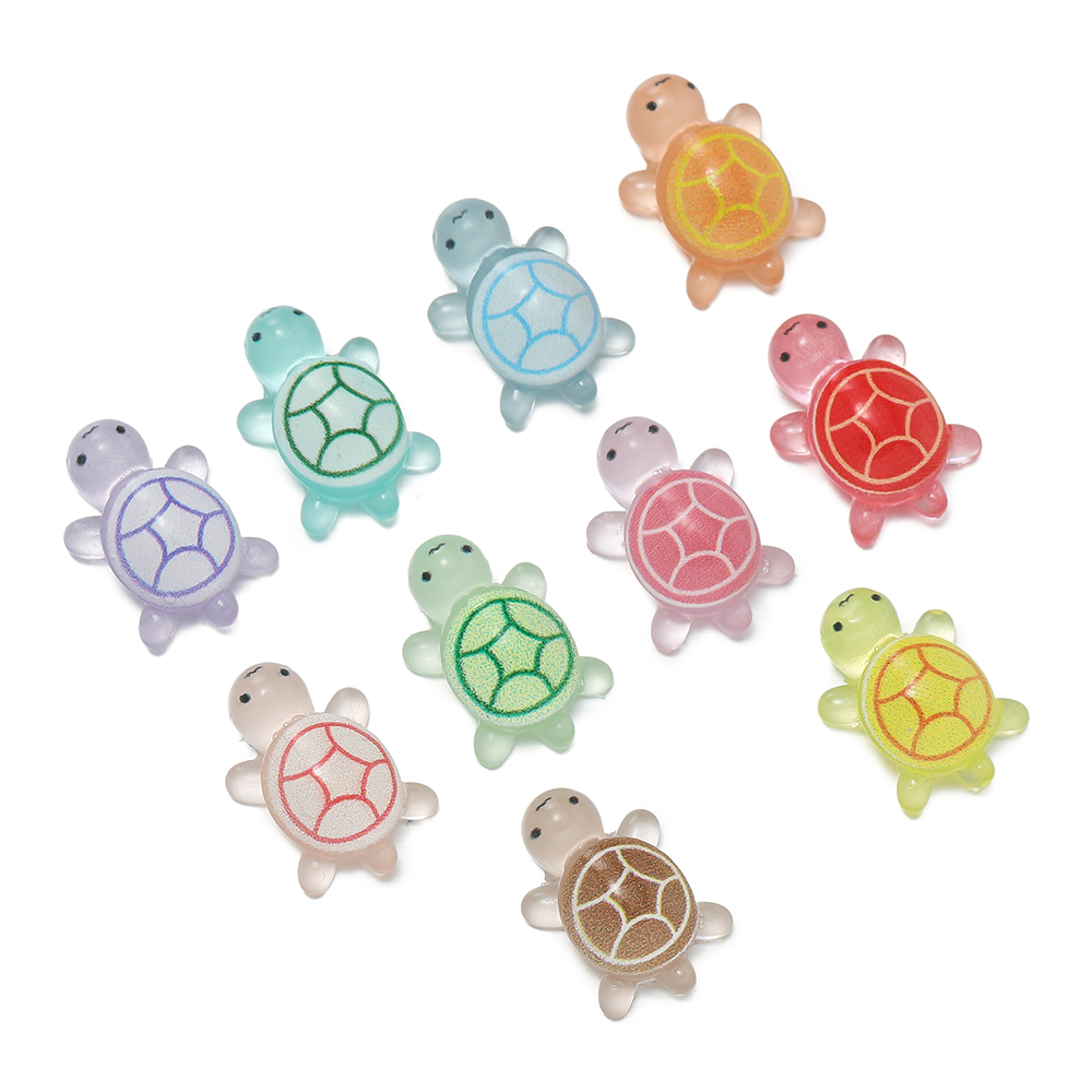 10 sztuk/partia Mini Żółwie Mo – Resin Art Keychain recenzja i cena
