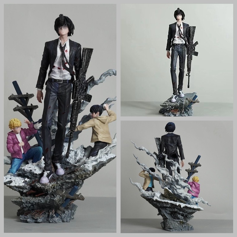 Figurka Anime Chainsaw Man Gun – Resin Art Toys recenzja i cena