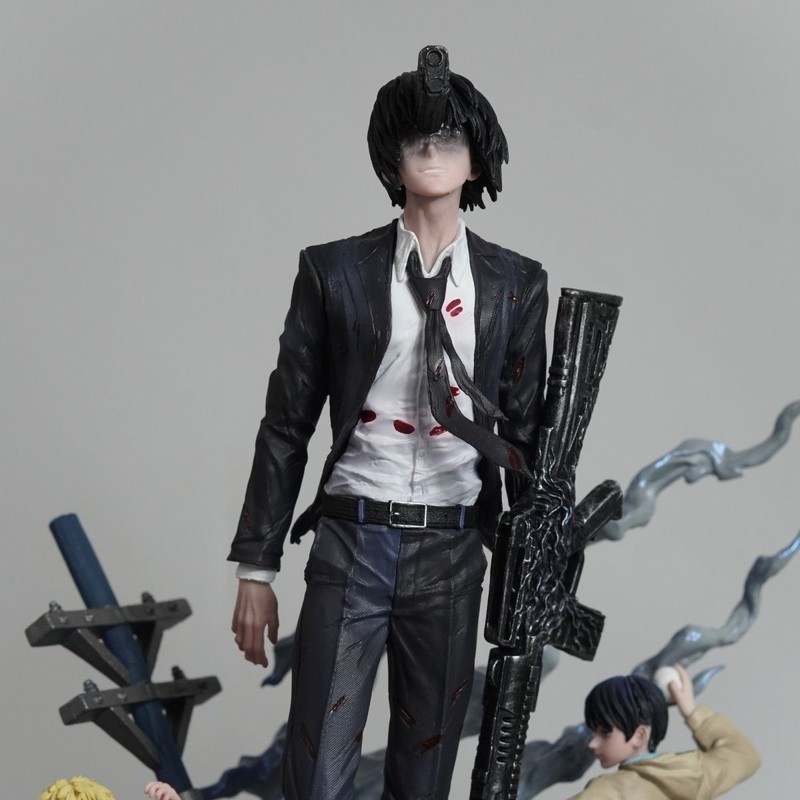 Figurka Anime Chainsaw Man Gun – Resin Art Toys recenzja i cena