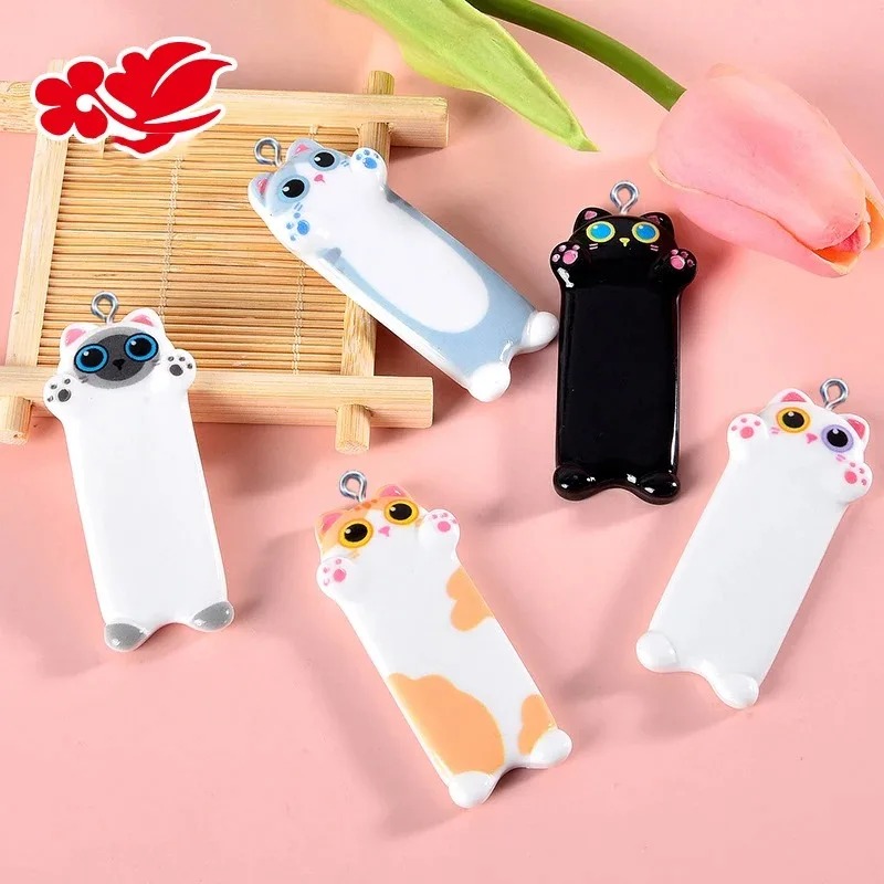 5 szt. Urocze żywiczne zawiesz – Resin Art Keychain recenzja i cena