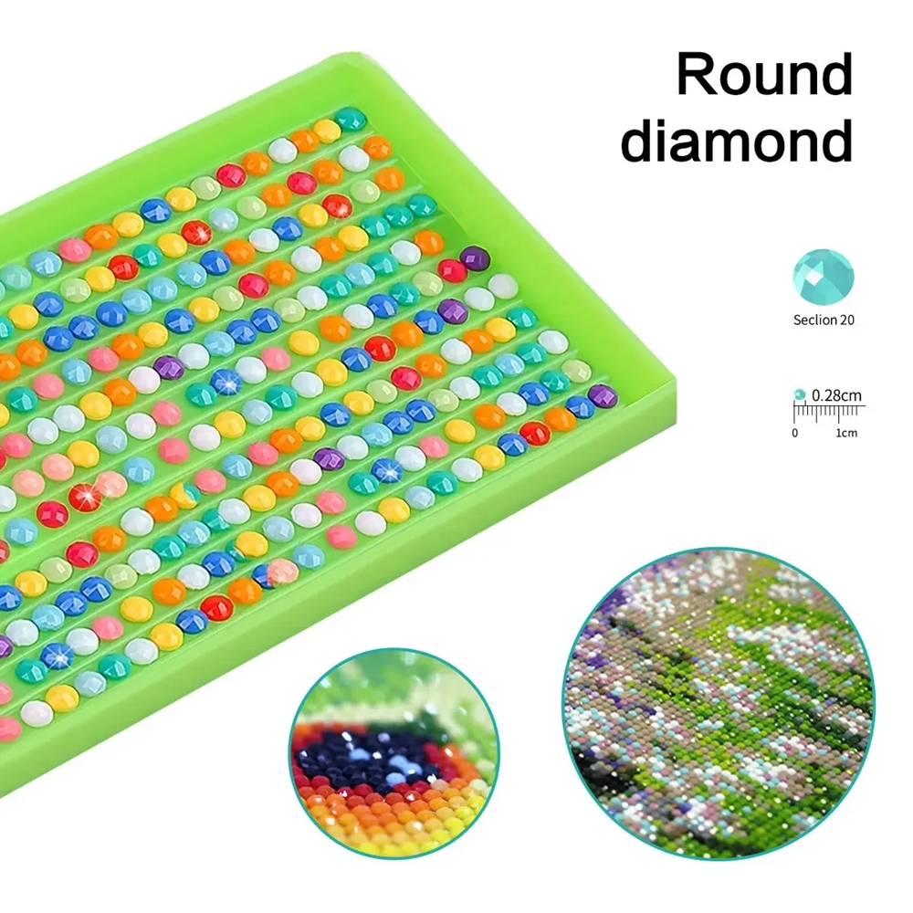 1 szt. bezramkowy obraz diamen – Resin Art Canvas recenzja i cena
