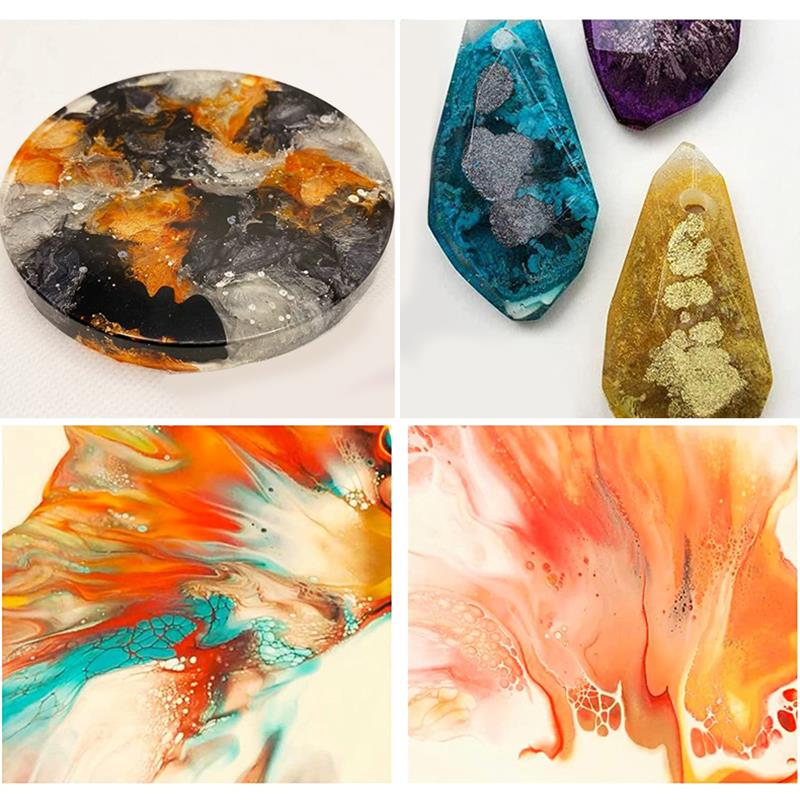 15ml Pigment z żywicy metalowe – Resin Pigment Alcohol Ink recenzja i cena