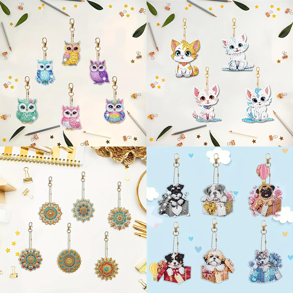 6-częściowy zestaw DIY Brelocz – Resin Art Diy recenzja i cena