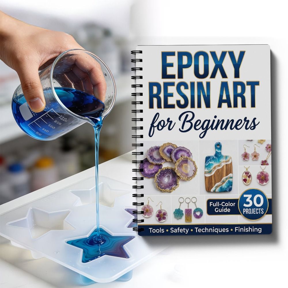 Podręcznik krok po kroku do tw – Resin Art Guide Free recenzja i cena