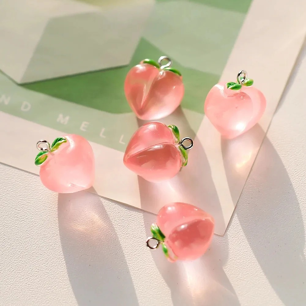 10 szt. Przezroczyste różowe b – Resin Art Keychain recenzja i cena