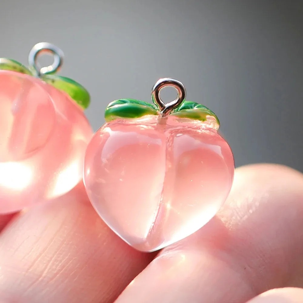10 szt. Przezroczyste różowe b – Resin Art Keychain recenzja i cena