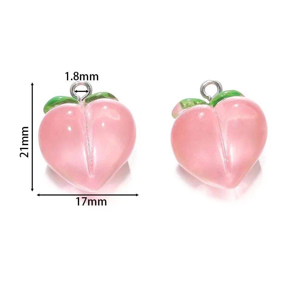 10 szt. Przezroczyste różowe b – Resin Art Keychain recenzja i cena