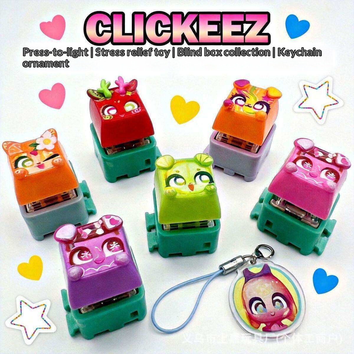 Brelok do kluczy Clickeez Fidg – Resin Art Keychain recenzja i cena