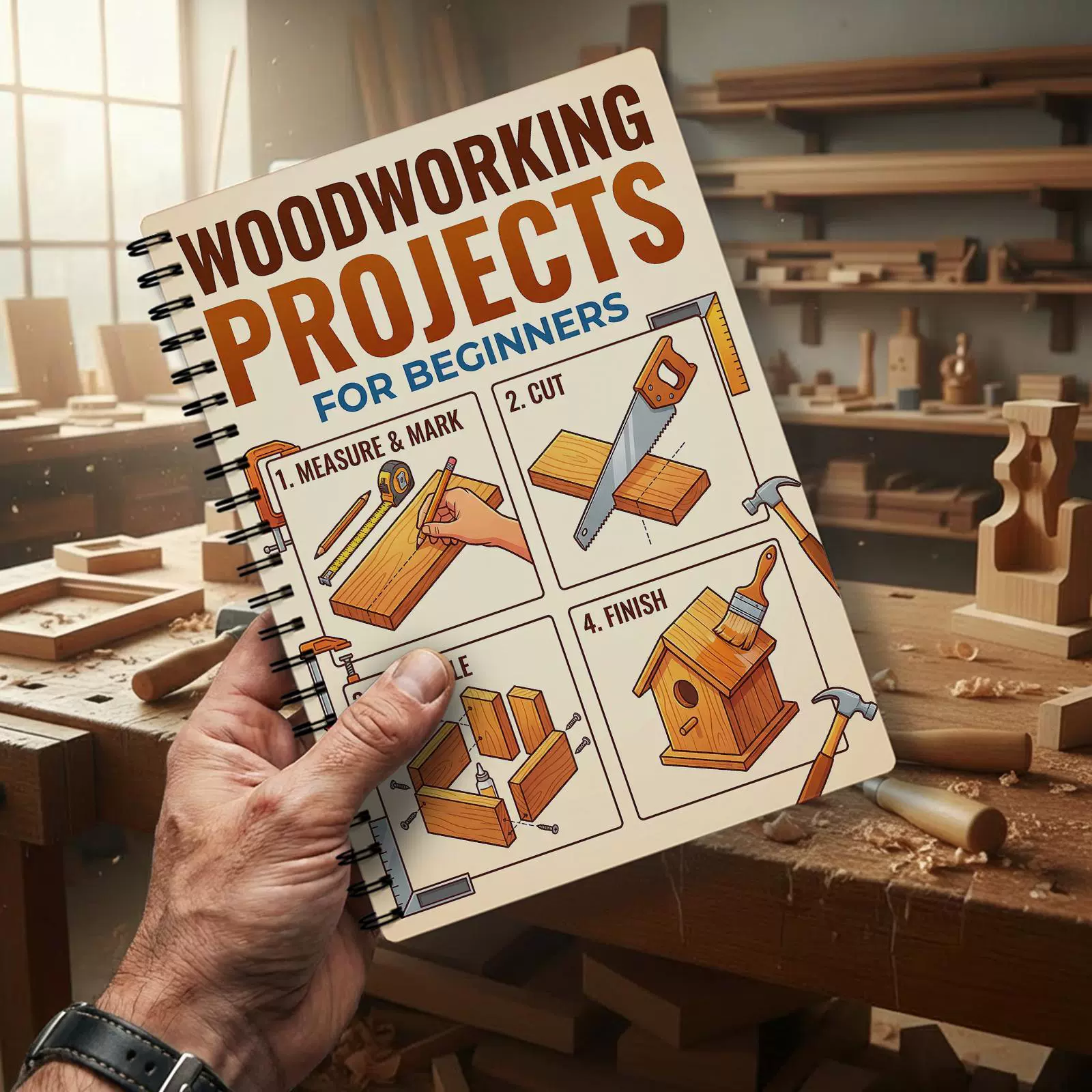 Książka z projektami stolarski – Resin Art Made Simple Book recenzja i cena