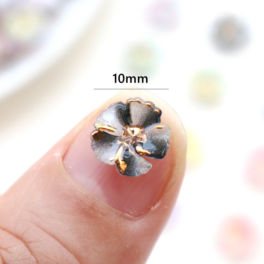 30 szt. Mini żywiczne kwiatki  – Resin Art Diy recenzja i cena