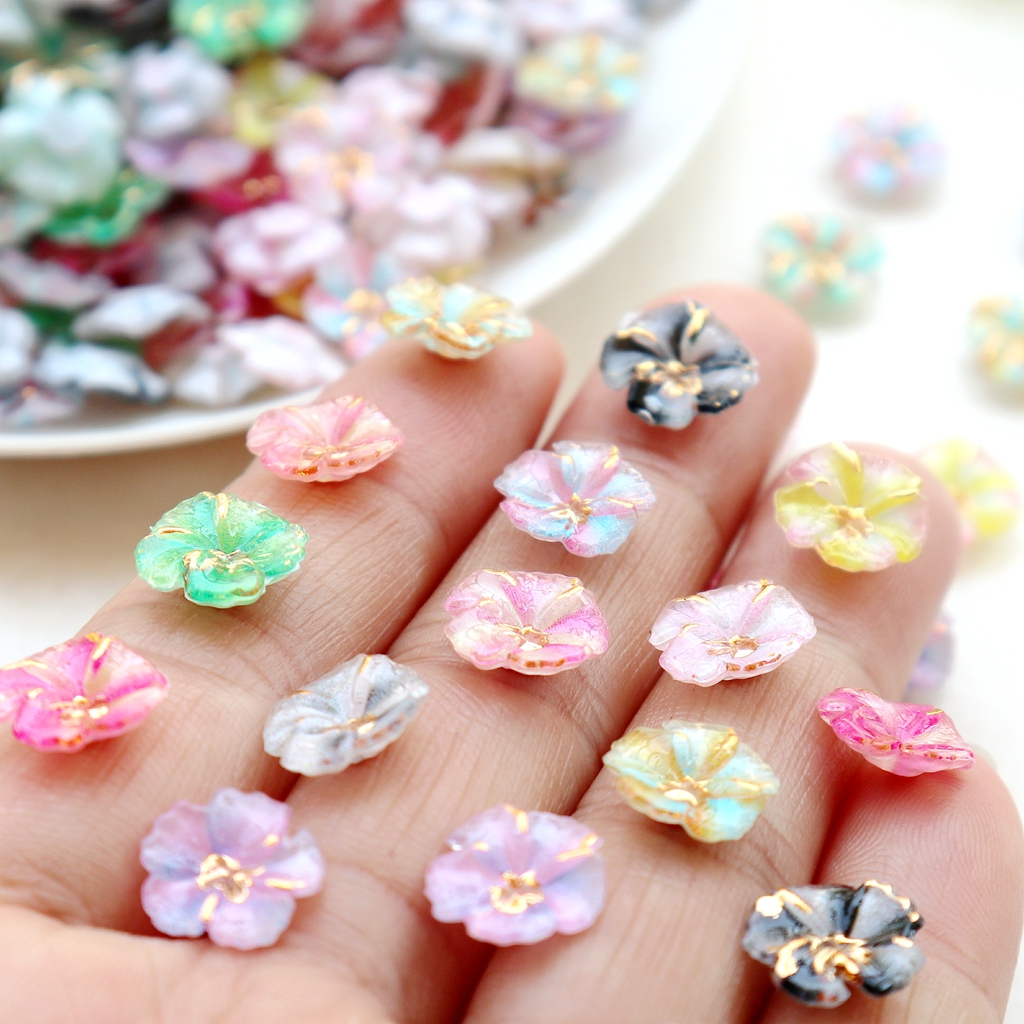 30 szt. Mini żywiczne kwiatki  – Resin Art Diy recenzja i cena