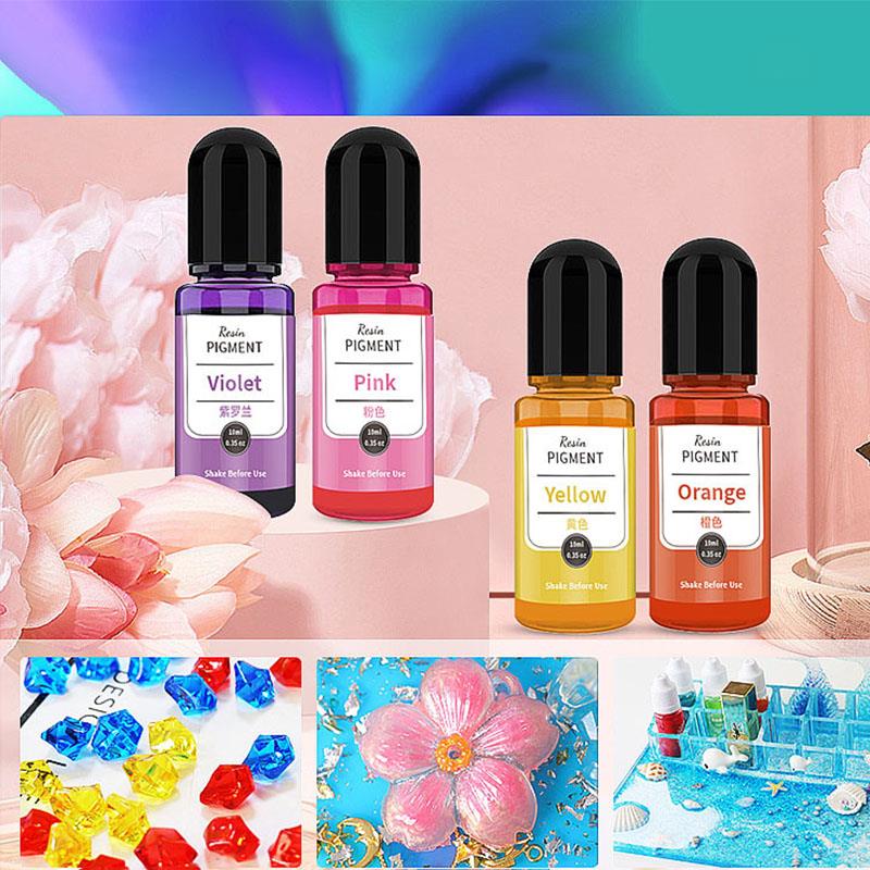 24 kolor Art Ink alkohol żywic – Resin Pigment Alcohol Ink recenzja i cena